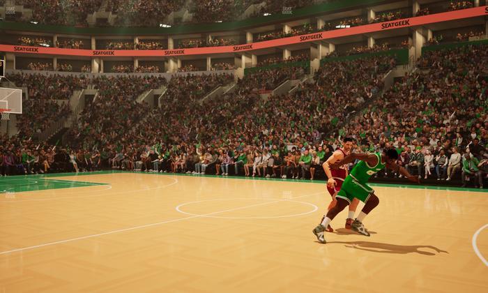 TD Garden - Section Floor 21 Seat View