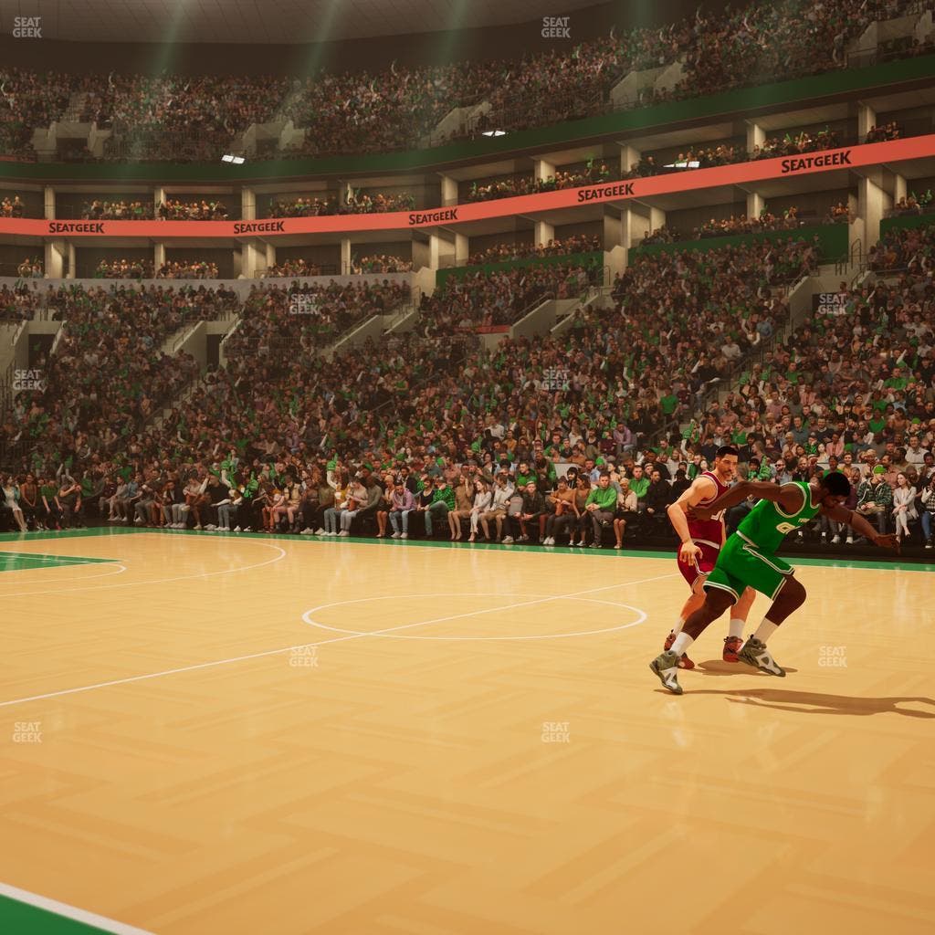 TD Garden - Section Floor 21 Seat View