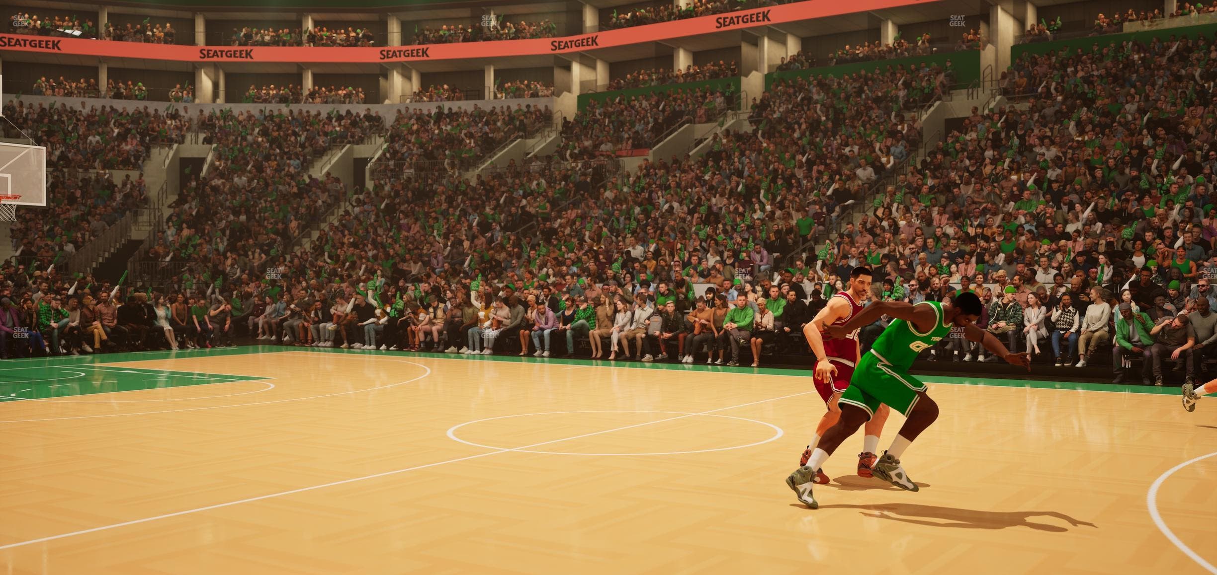 TD Garden - Section Floor 21 Seat View