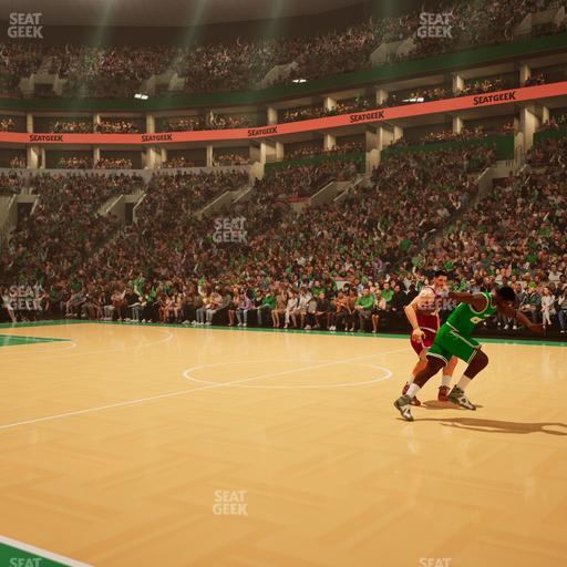 TD Garden - Section Floor 21 Seat View