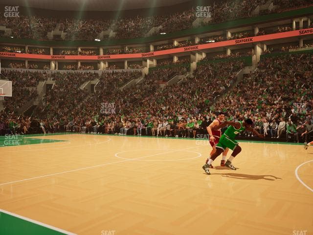 TD Garden - Section Floor 21 Seat View