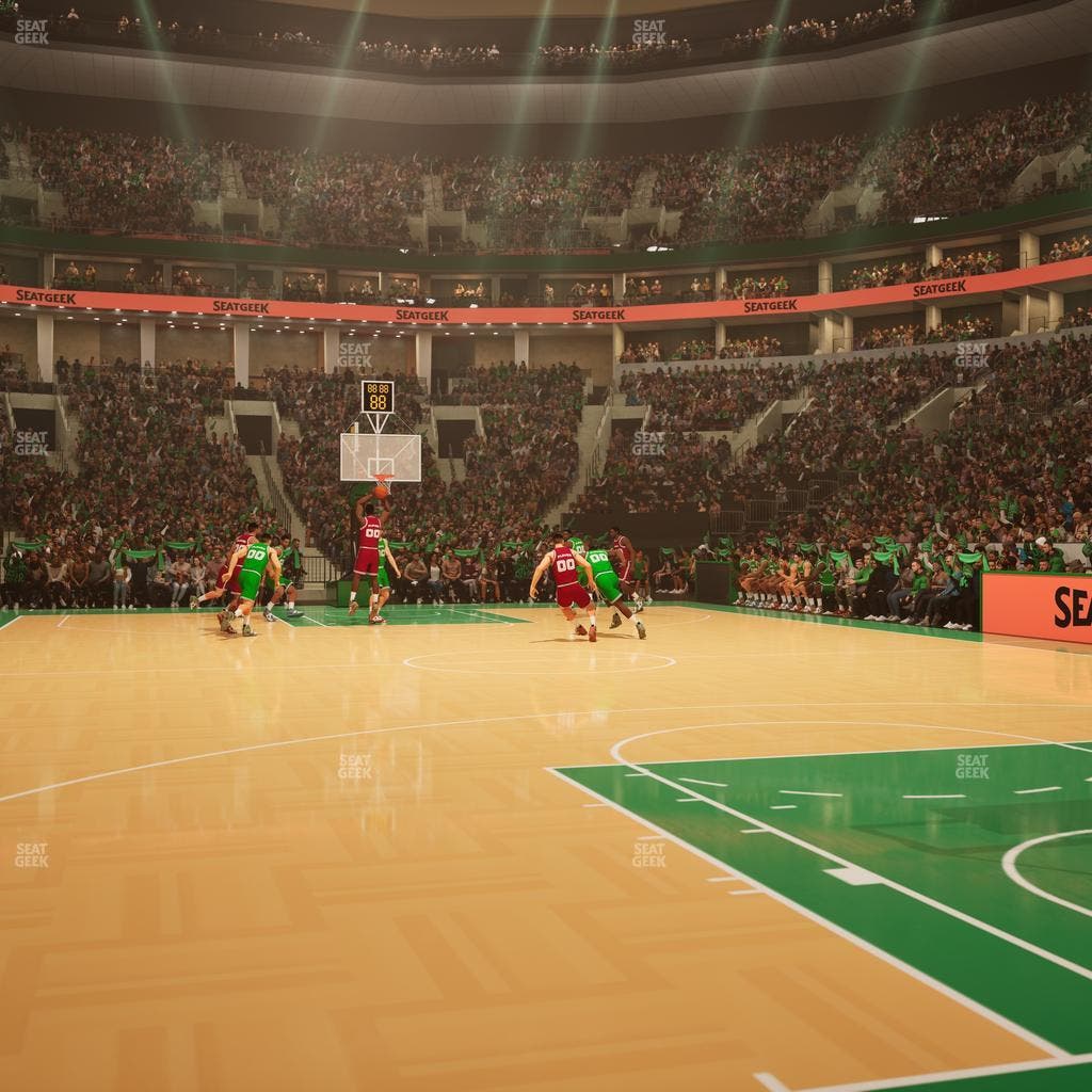 TD Garden - Section Floor 7 Seat View
