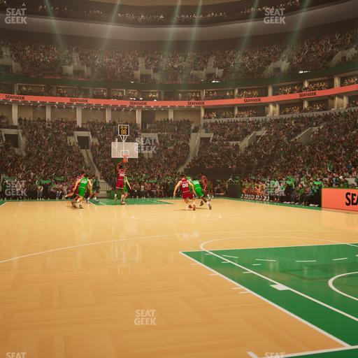 TD Garden - Section Floor 7 Seat View