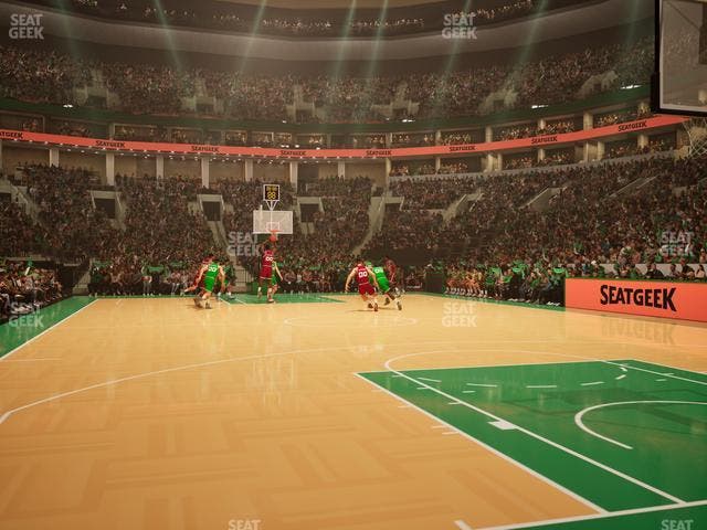 TD Garden - Section Floor 7 Seat View