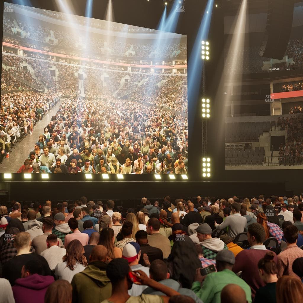 TD Garden - Section Floor A Seat View