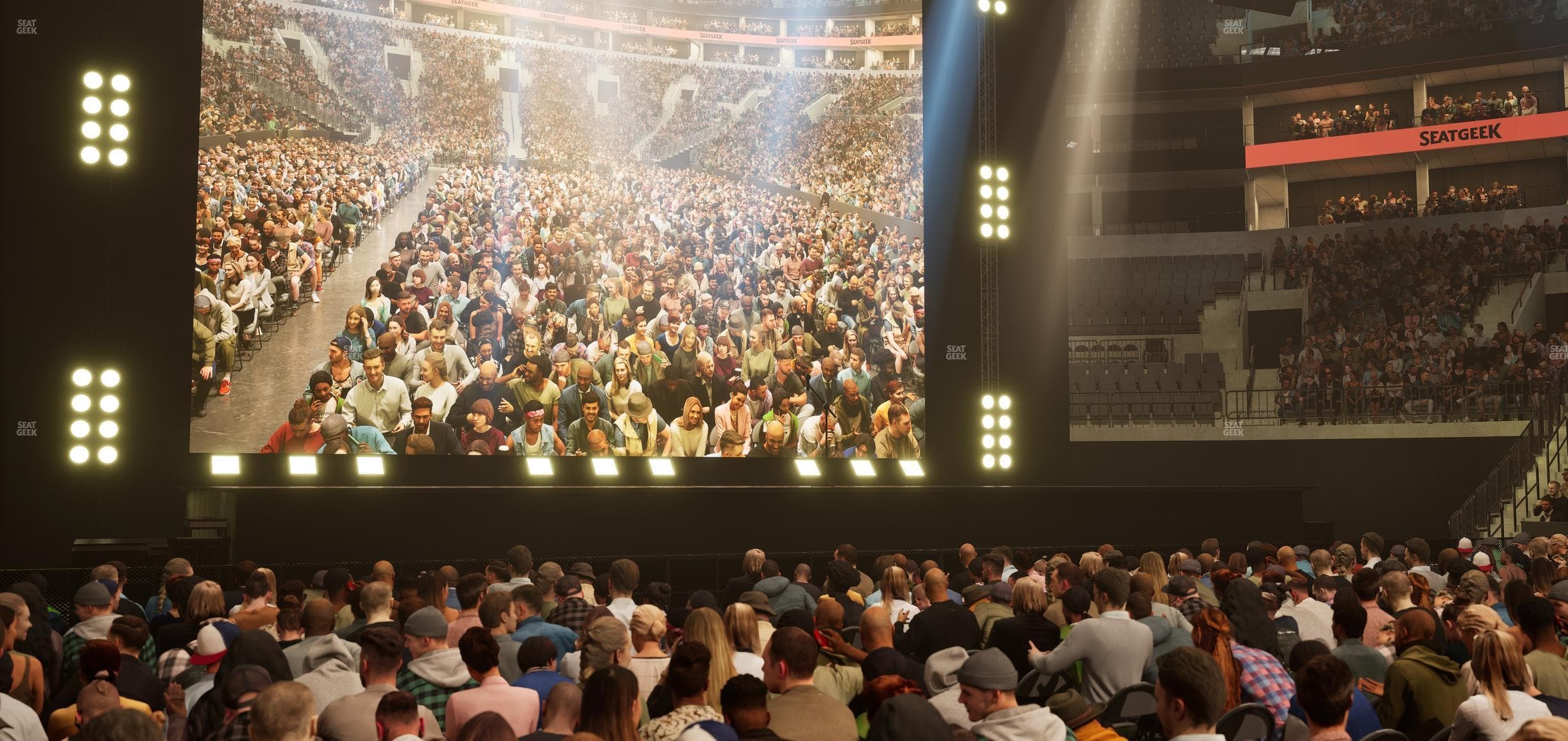 TD Garden - Section Floor A Seat View