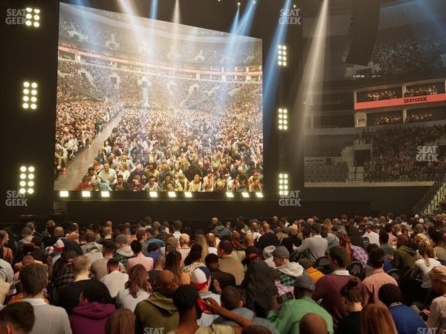 TD Garden - Section Floor A Seat View