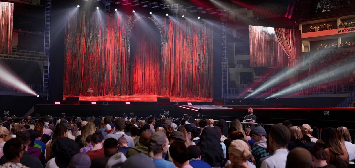 TD Garden - Section Floor A Seat View