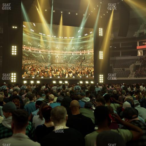 TD Garden - Section Floor A Seat View
