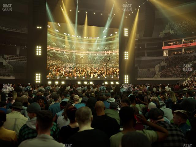 TD Garden - Section Floor A Seat View