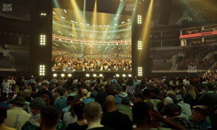 TD Garden - Section Floor A Seat View