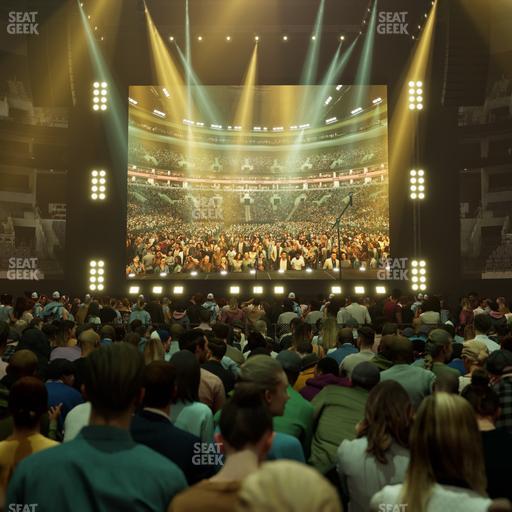 TD Garden - Section Floor B Seat View