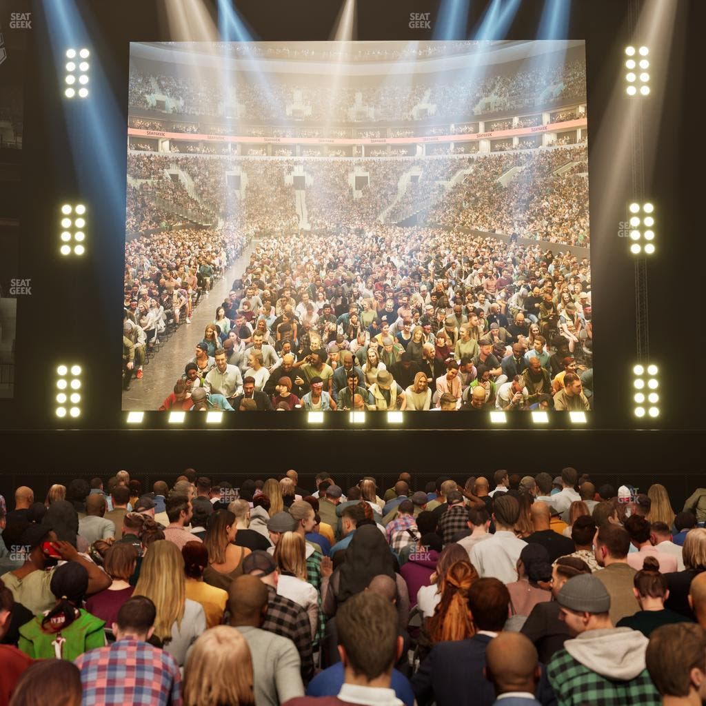 TD Garden - Section Floor B Seat View