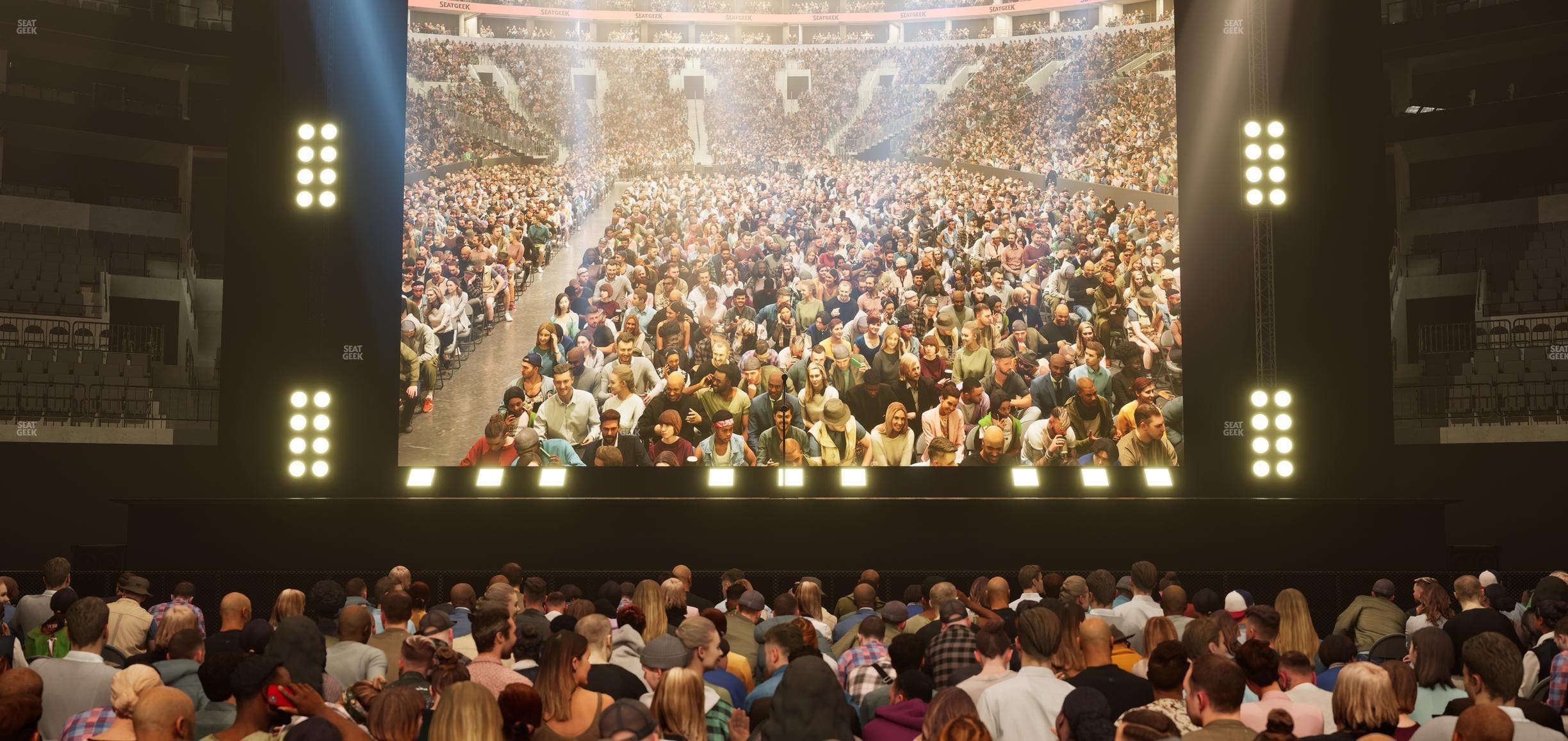 TD Garden - Section Floor B Seat View