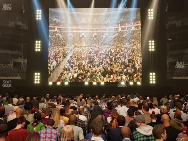 TD Garden - Section Floor B Seat View