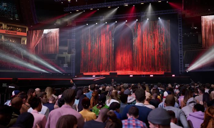 TD Garden - Section Floor C Seat View