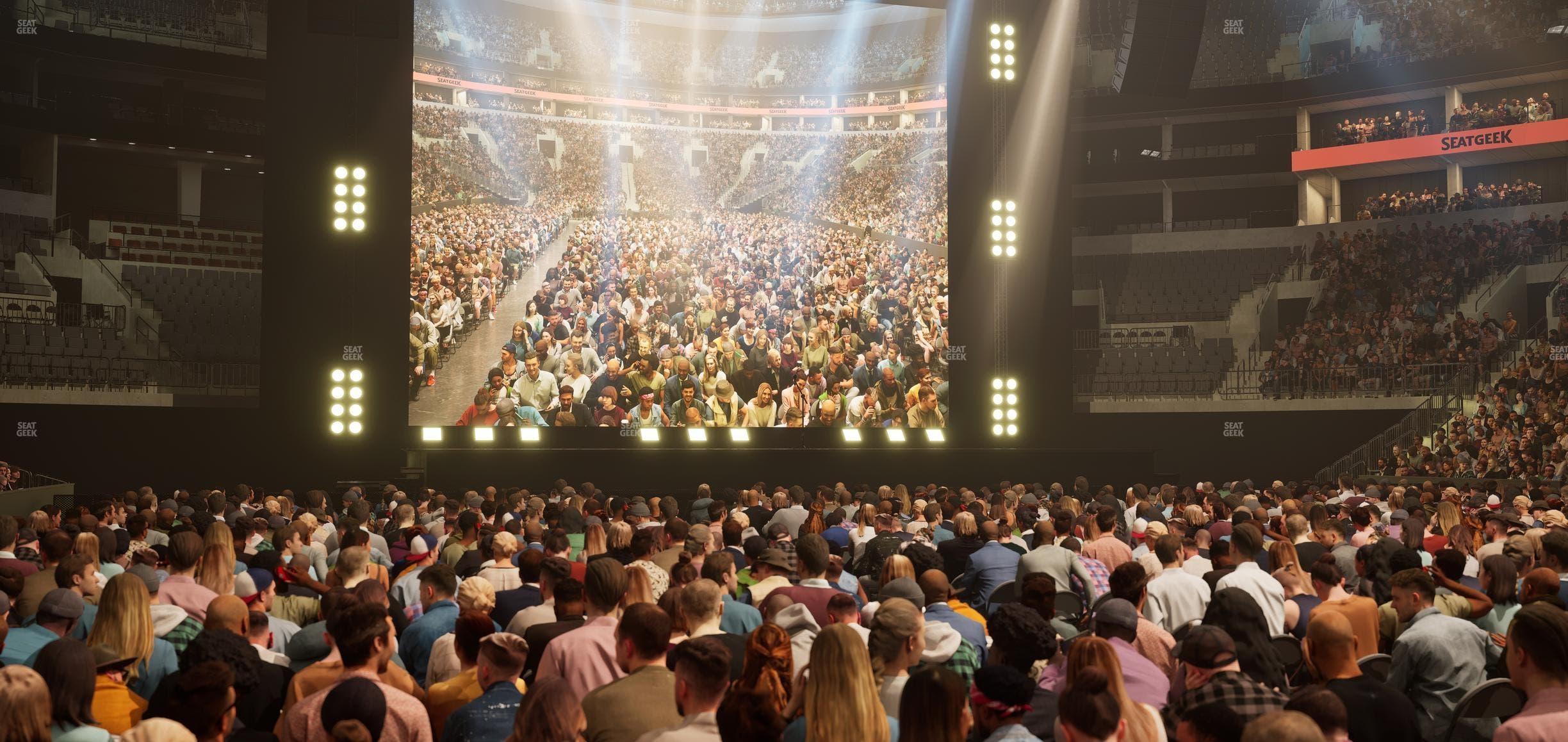 TD Garden - Section Floor D Seat View