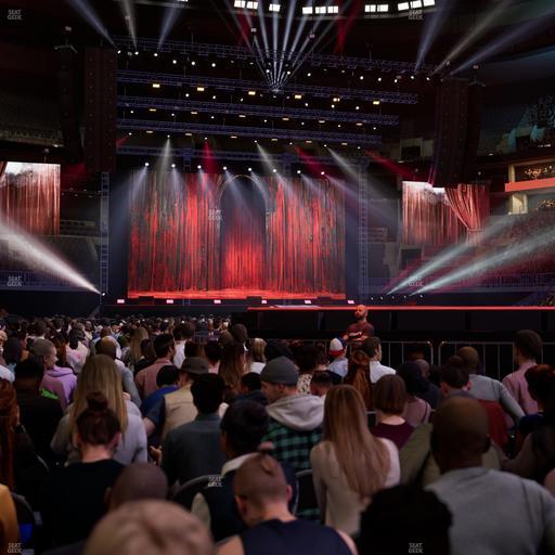 TD Garden - Section Floor D Seat View