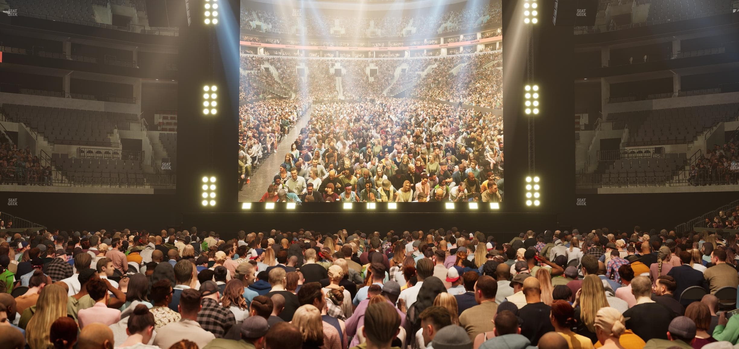 TD Garden - Section Floor E Seat View