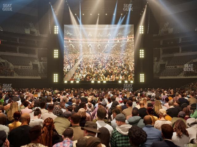 TD Garden - Section Floor E Seat View