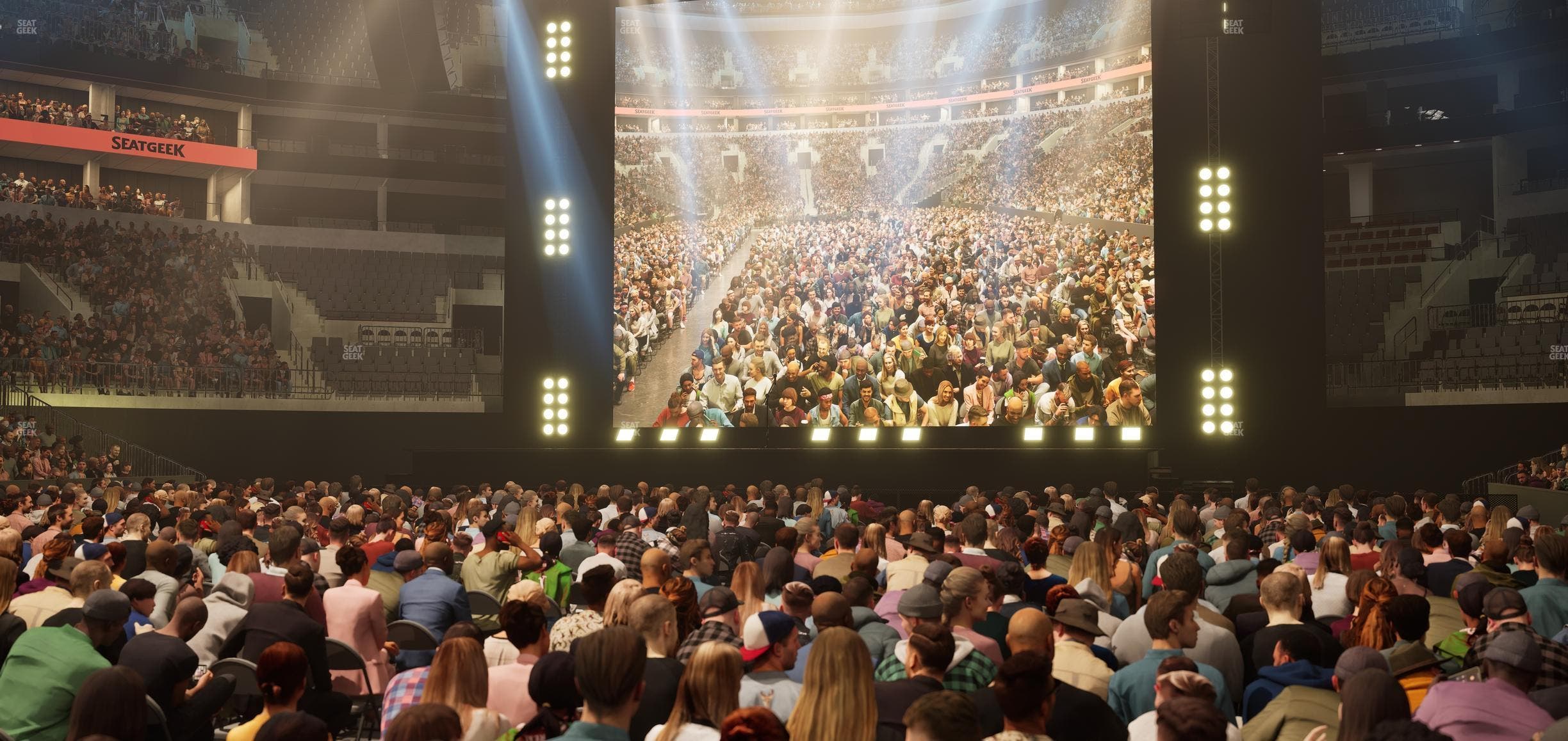 TD Garden - Section Floor F Seat View