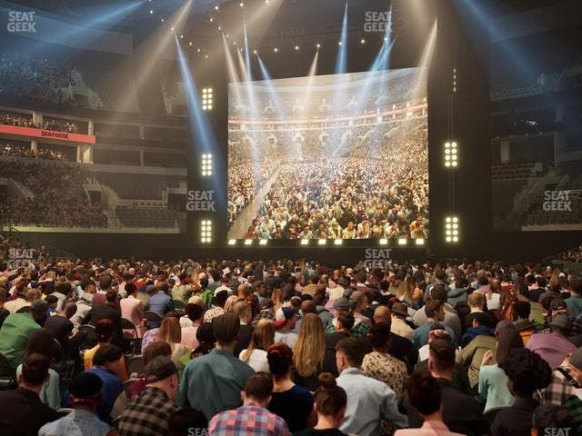 TD Garden - Section Floor F Seat View