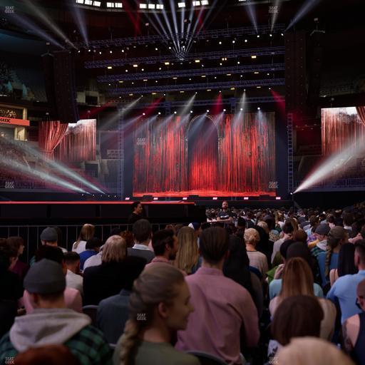 TD Garden - Section Floor F Seat View