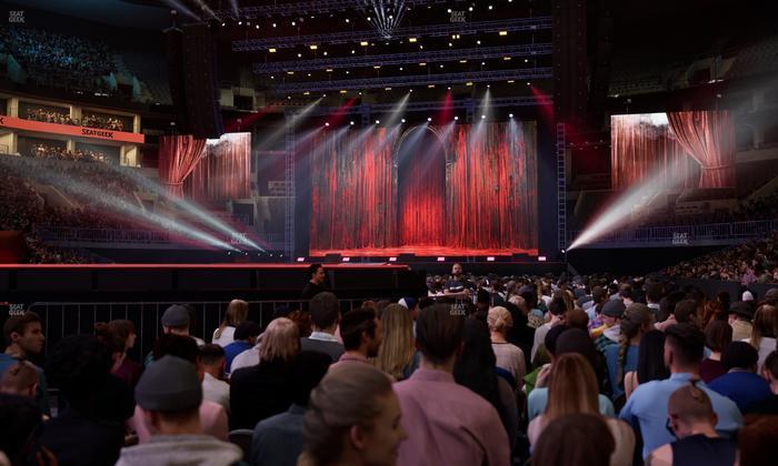 TD Garden - Section Floor F Seat View