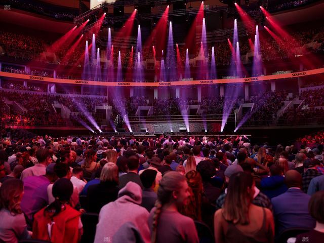 TD Garden - Section Floor F Seat View