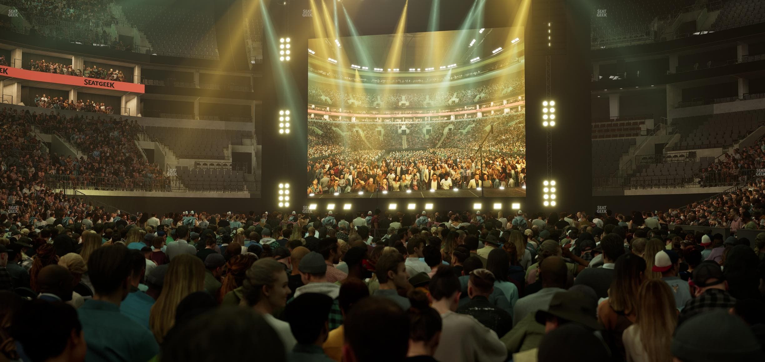 TD Garden - Section Floor F Seat View