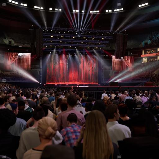 TD Garden - Section Floor G Seat View