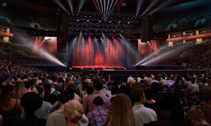TD Garden - Section Floor G Seat View