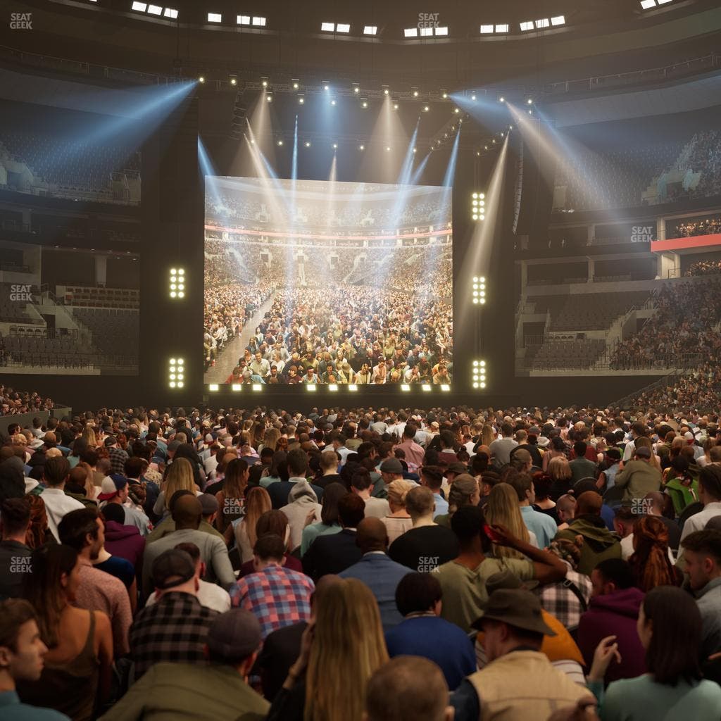 TD Garden - Section Floor G Seat View