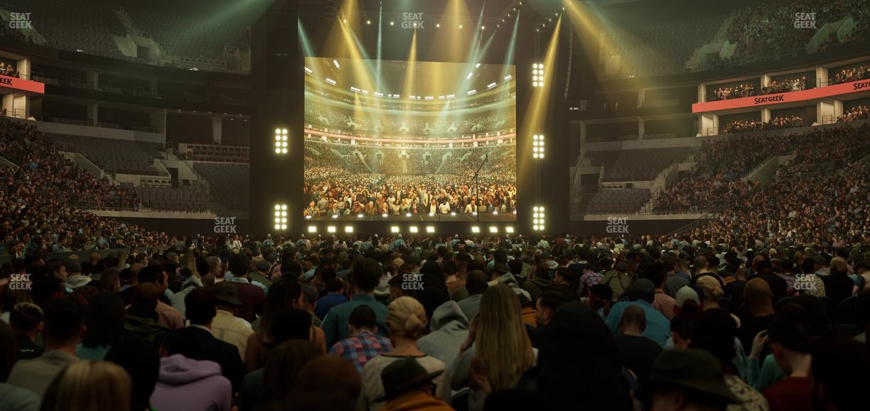 TD Garden - Section Floor G Seat View