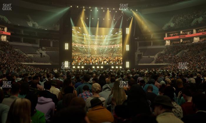 TD Garden - Section Floor G Seat View