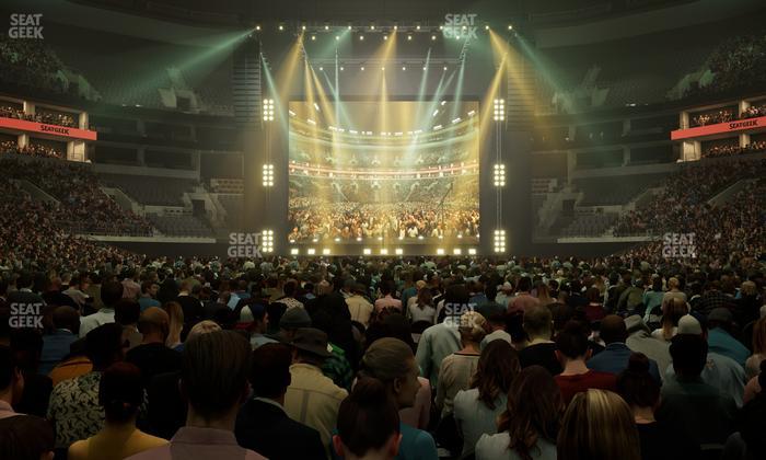 TD Garden - Section Floor H Seat View