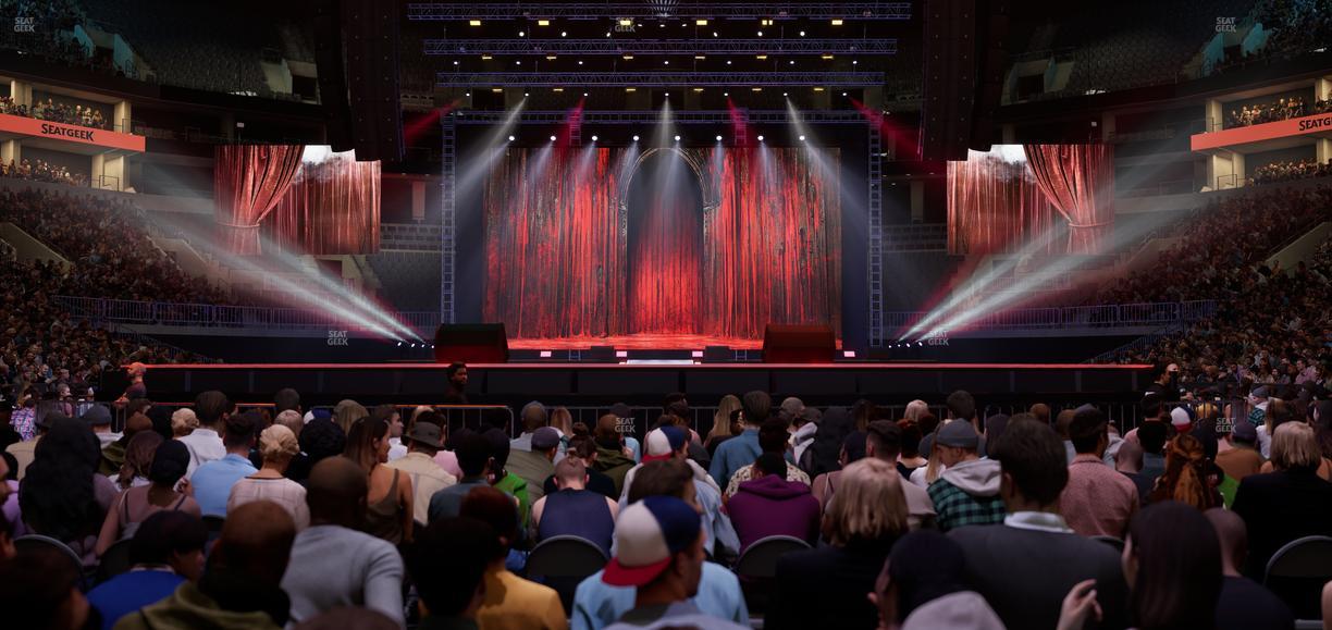 TD Garden - Section Floor H Seat View