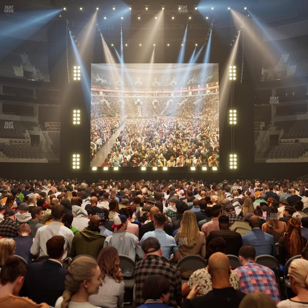 TD Garden - Section Floor H Seat View
