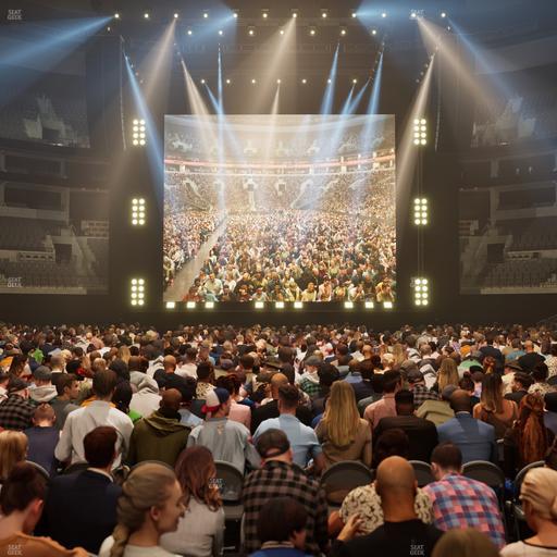 TD Garden - Section Floor H Seat View