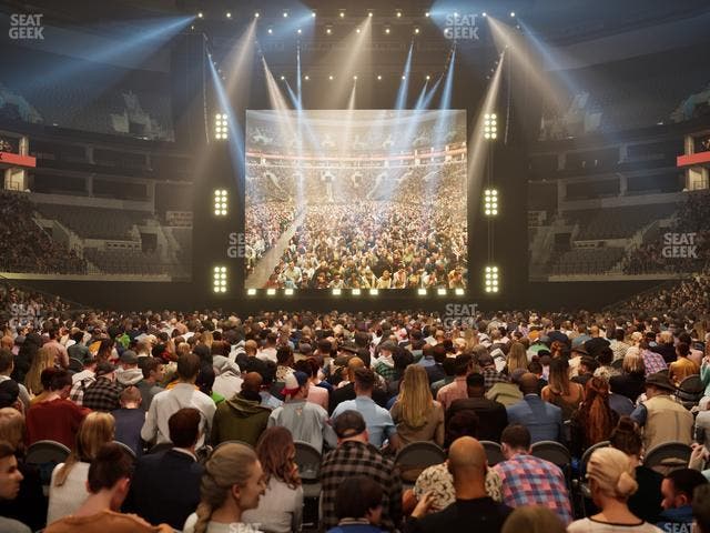 TD Garden - Section Floor H Seat View