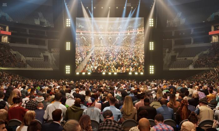 TD Garden - Section Floor H Seat View