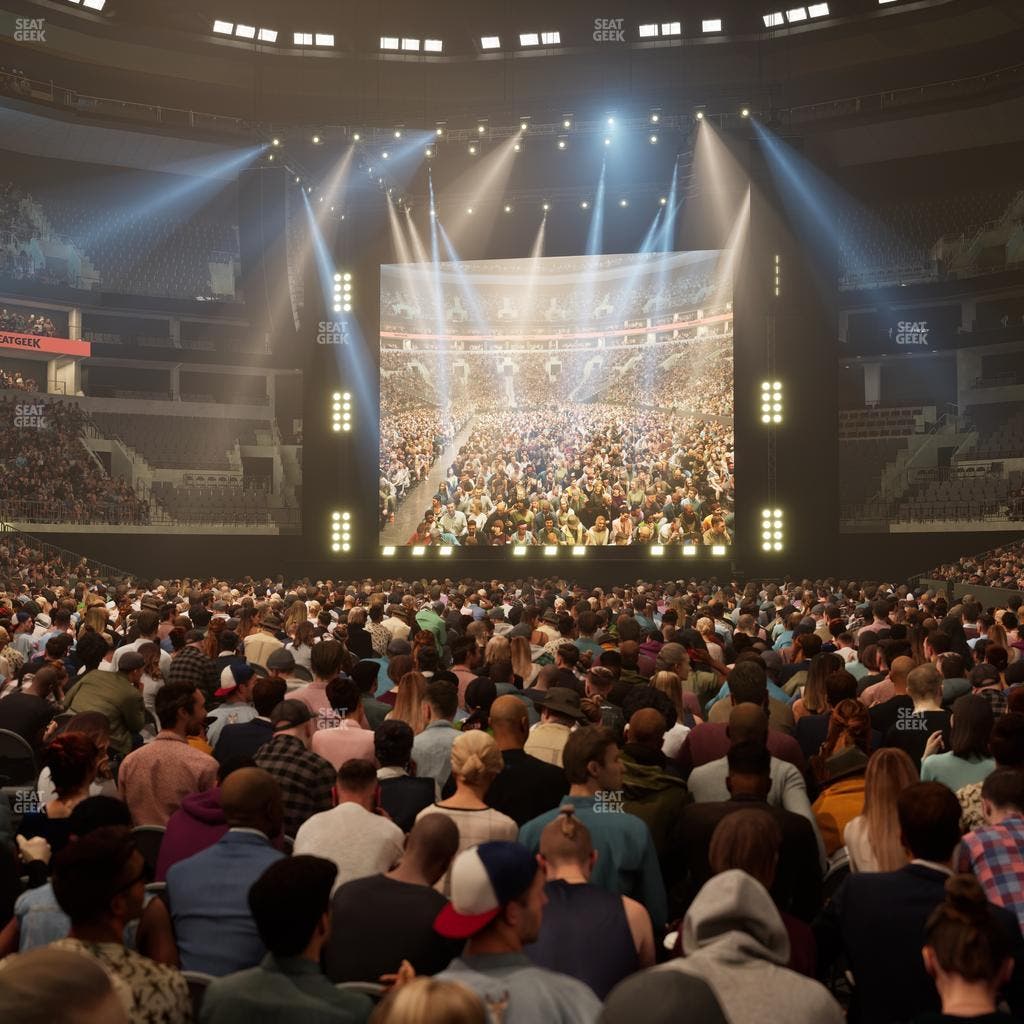 TD Garden - Section Floor J Seat View