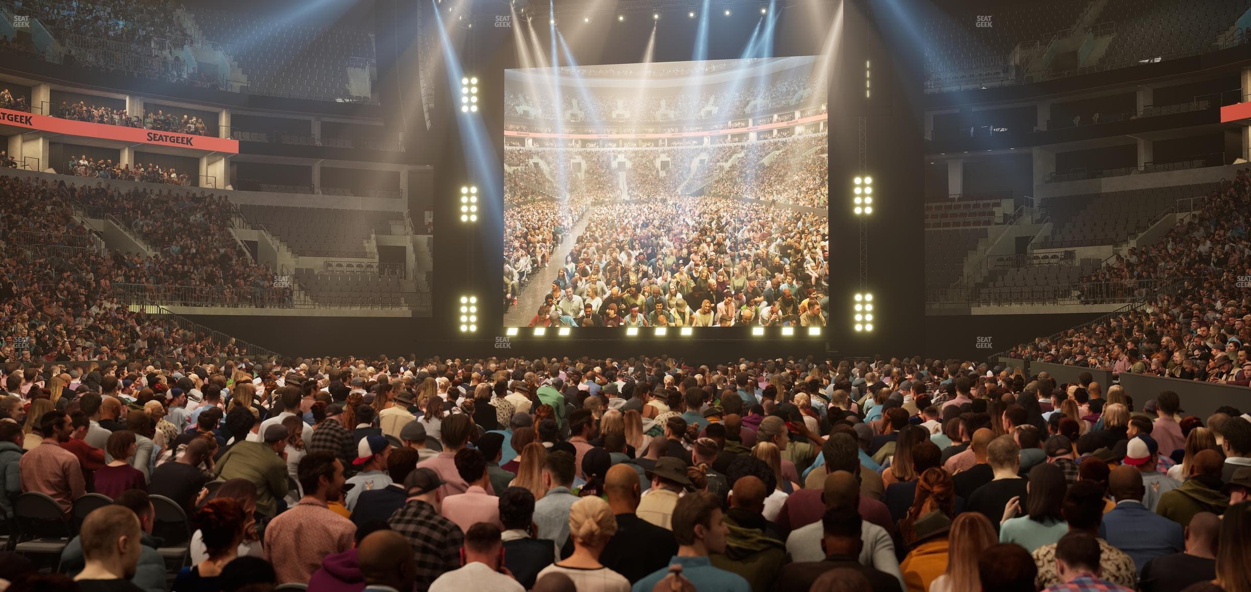 TD Garden - Section Floor J Seat View