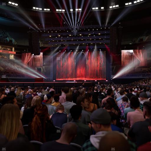 TD Garden - Section Floor J Seat View