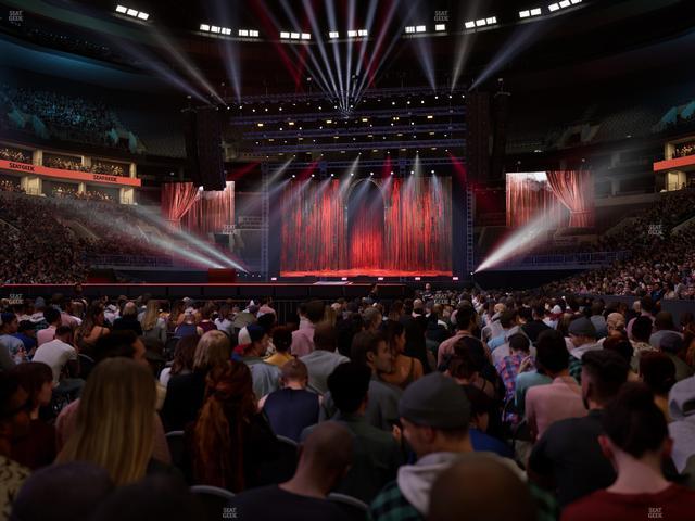 TD Garden - Section Floor J Seat View TD Garden - Section Floor J Seat View