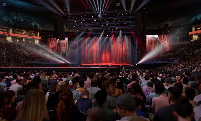 TD Garden - Section Floor J Seat View