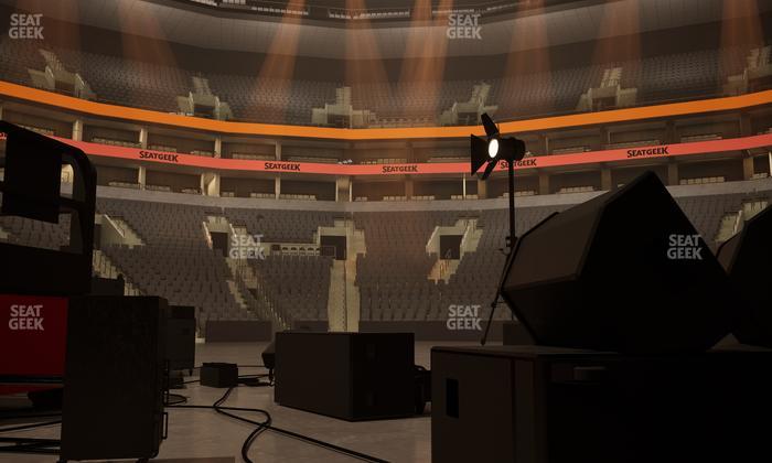 TD Garden - Section Floor Seat View