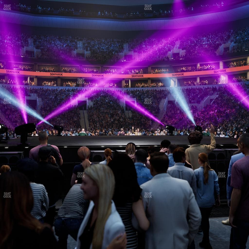 TD Garden - Section Ga Floor Seat View