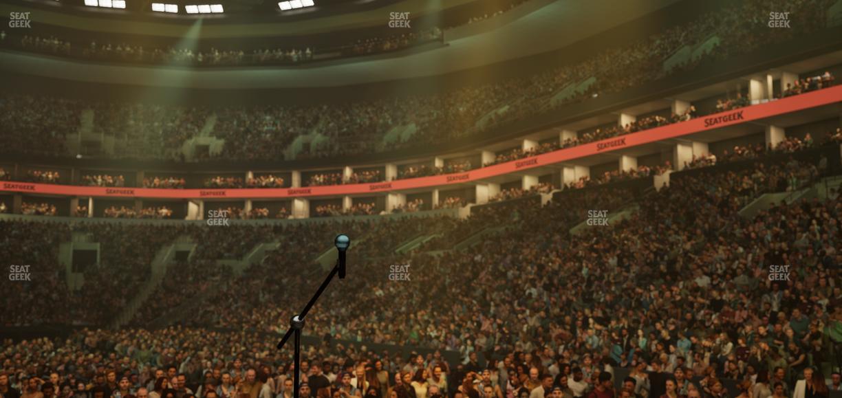 TD Garden - Section Ga Pit Seat View