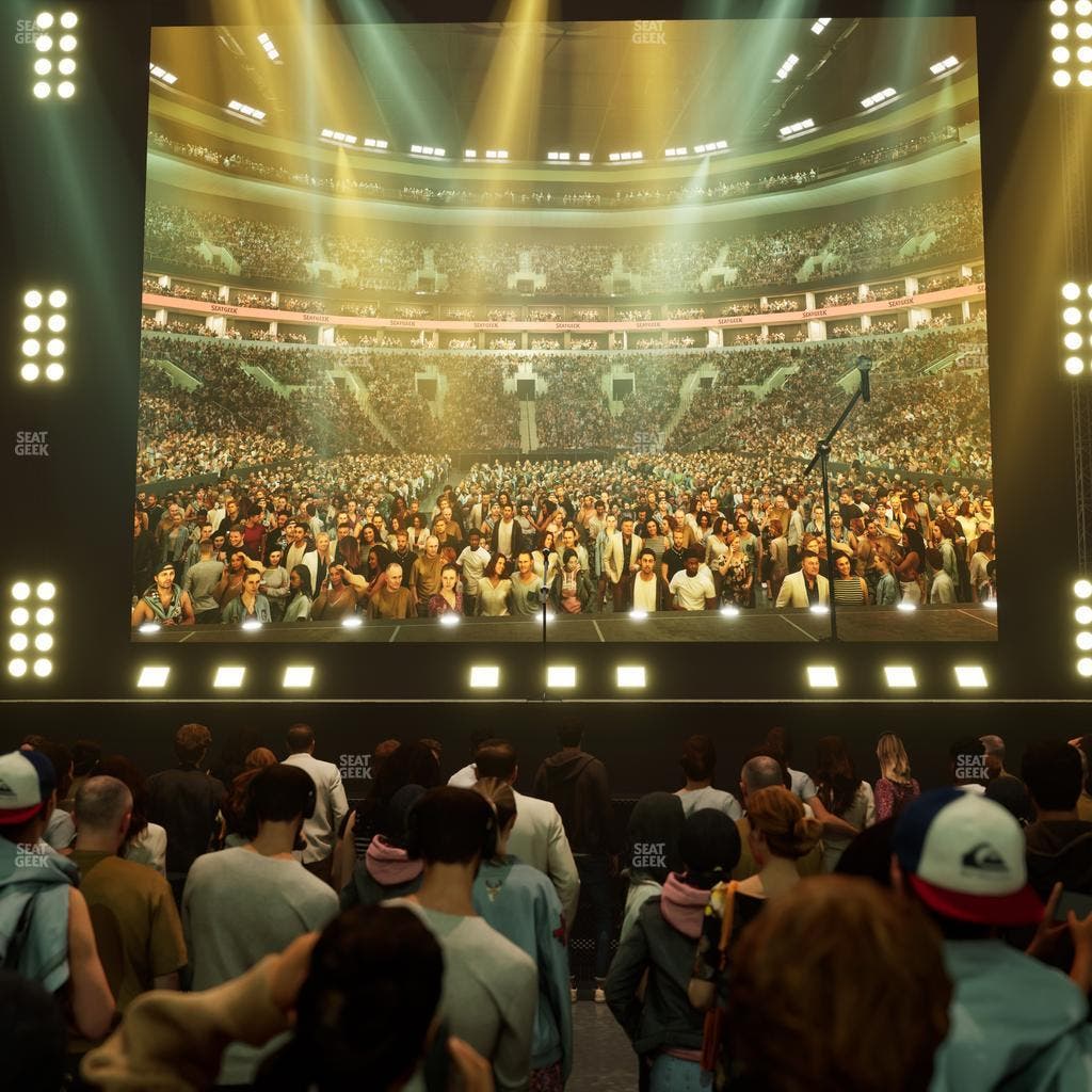 TD Garden - Section Ga Pit Seat View
